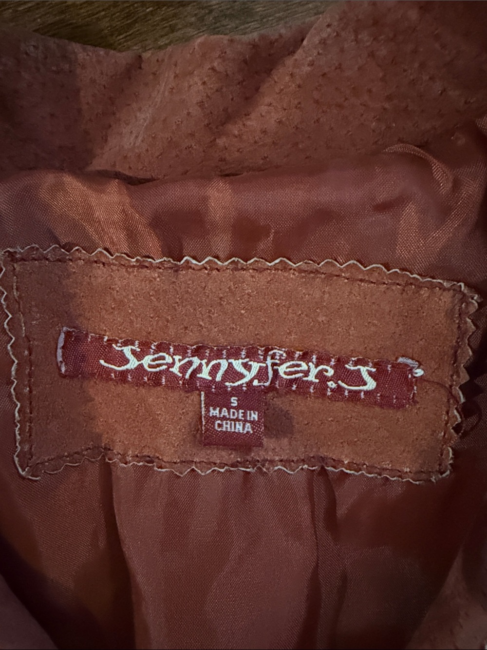 Rust suede Belted Trench Coat - Women's - Picture 2 of 6